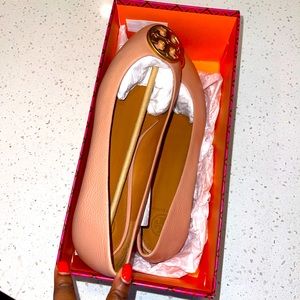Brand new Tory Burch flat ballet shoes. Size 9
